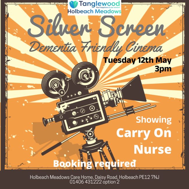Dementia Friendly Cinema Screening in Holbeach, Lincolnshire