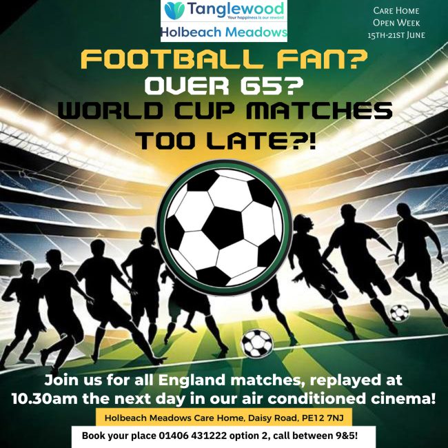 Watch the World Cup in our air conditioned cinema!